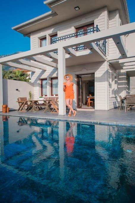 Havuzlu Korunakli Jakuzili Villa Fethiye Exterior photo