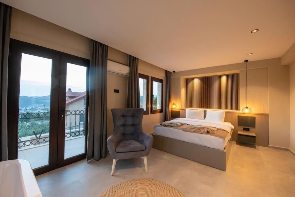 Havuzlu Korunakli Jakuzili Villa Fethiye Exterior photo